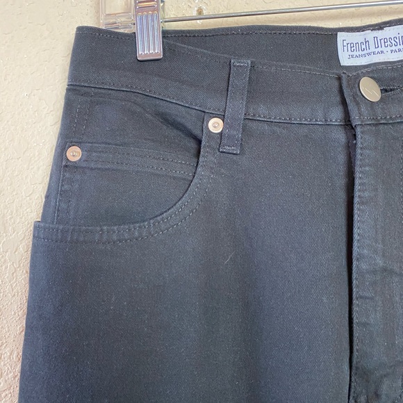 FDJ French Dressing Jeans Black High Waist Jeans - Picture 3 of 14